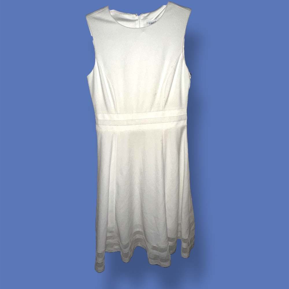 Calvin Klein White Dress
